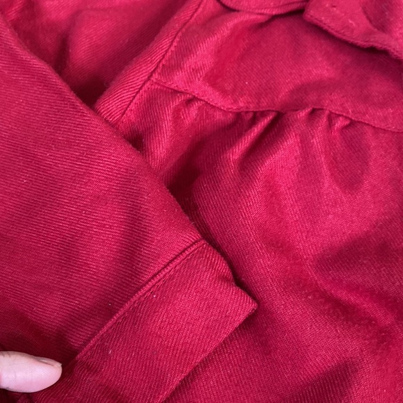 PB Kids.  Long sleeve nightgown. Red. Size 3 - Picture 4 of 5